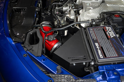 HPS Performance Air Intake Kit with Heat Shield, Blue, 827-783BL