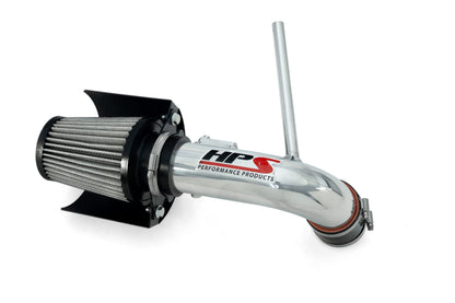 HPS Performance Air Intake Kit with Heat Shield Polished 827-784P