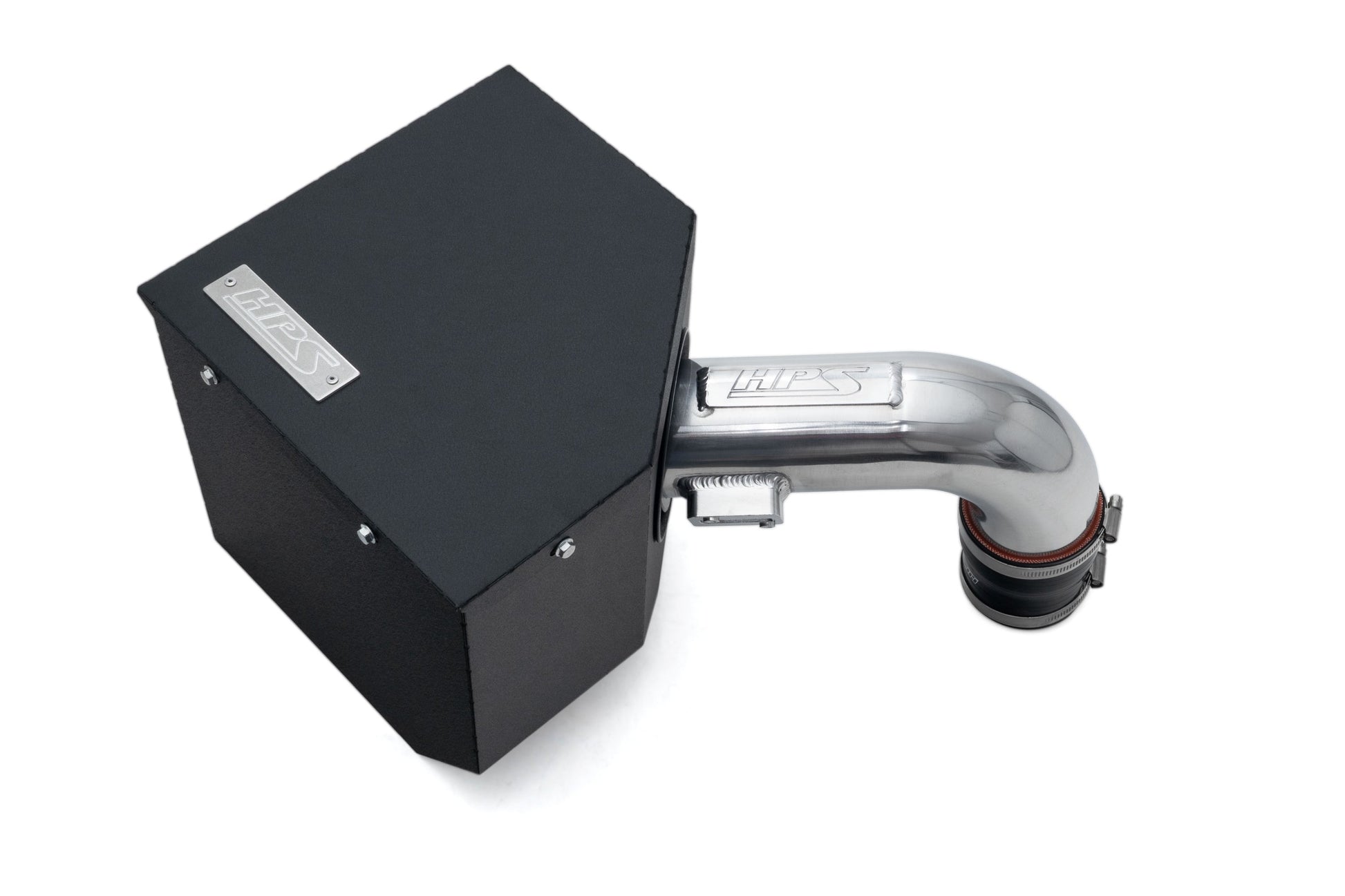 HPS Performance Air Intake Kit with Heat Shield Polished 827-786P