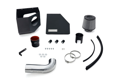 HPS Performance Air Intake Kit with Heat Shield, Polished, 827-786P