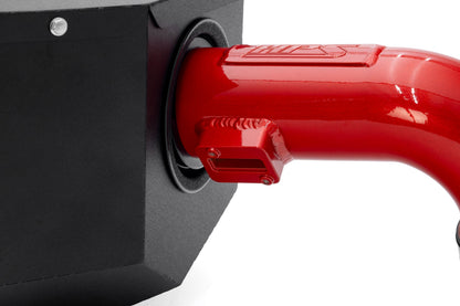 HPS Performance Air Intake Kit with Heat Shield, Red, 827-786R
