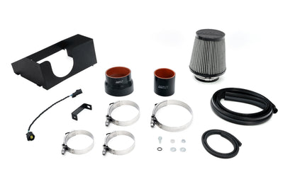 HPS Performance Air Intake Kit with Heat Shield, Blue, 827-787BL