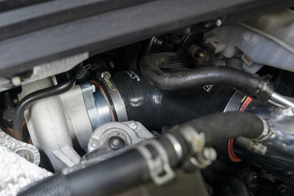 HPS Performance Red Air Intake Kit with Heat shield and Turbo Inlet, 827-797R