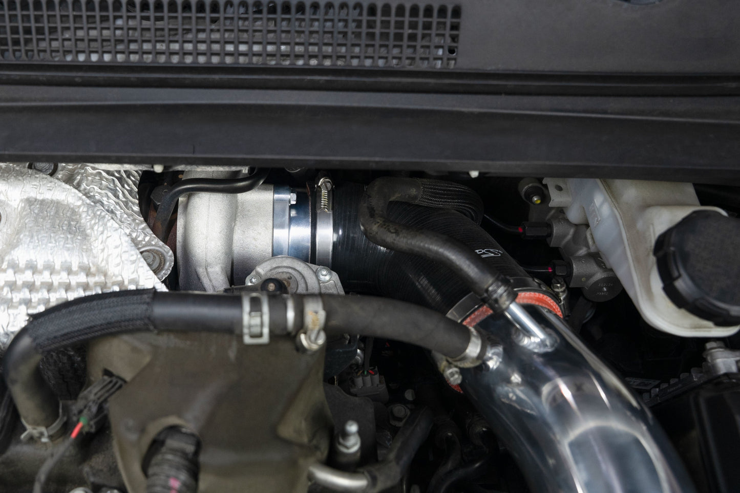 HPS Performance Blue Air Intake Kit with Heat shield and Turbo Inlet, 827-797BL