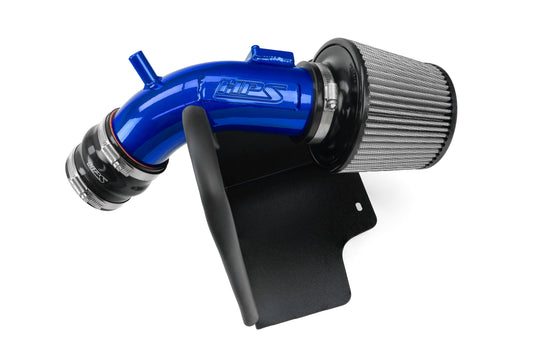 HPS Performance Air Intake Kit with Heat shield Blue 827-798BL