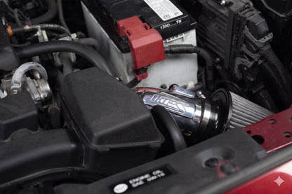 HPS Performance Air Intake Kit with Heat shield, Polished, 827-798P
