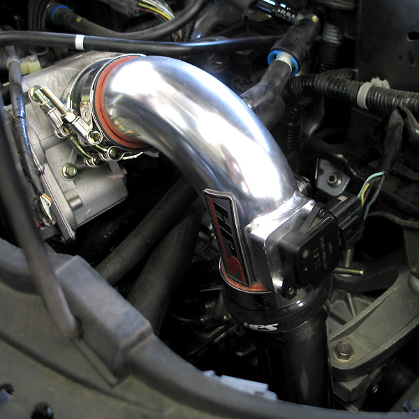 HPS Performance Cold Air Intake Kit, Polished, 837-165P