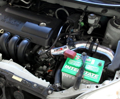 HPS Performance Cold Air Intake Kit, Polished, 837-513P