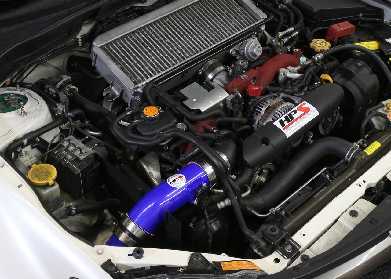 HPS Performance Cold Air Intake Kit, Blue, 837-566BL
