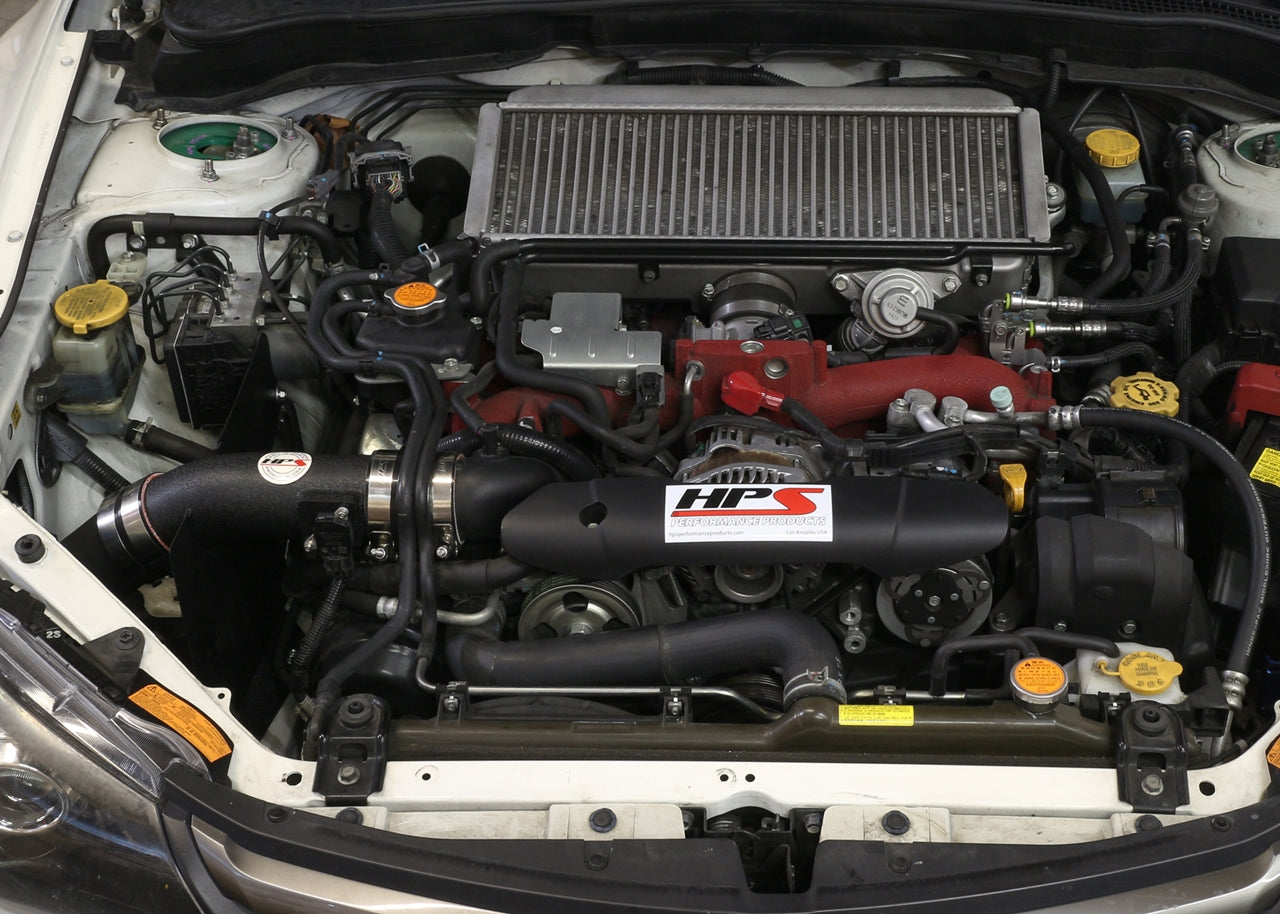 HPS Performance Cold Air Intake Kit, Black, 837-566WB