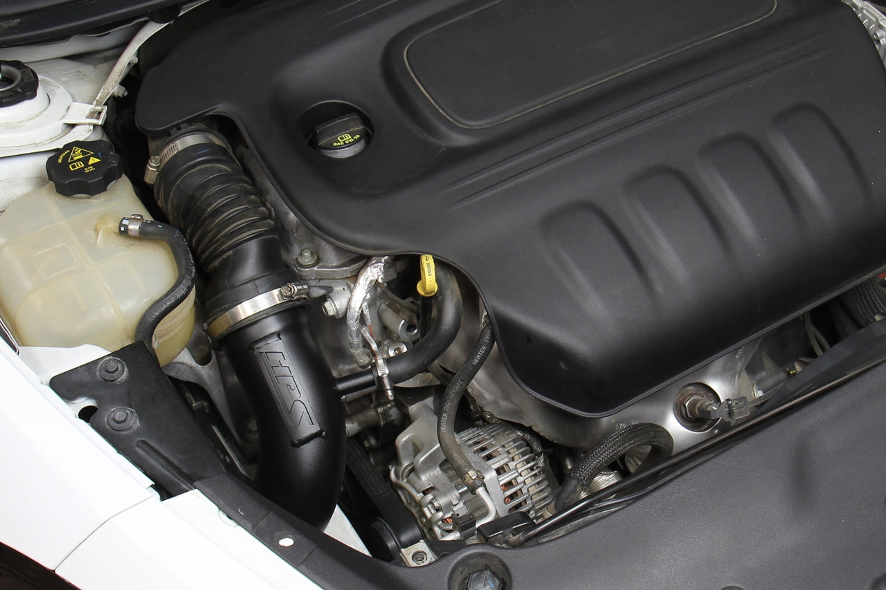 HPS Performance Cold Air Intake Kit, Black, 837-571WB