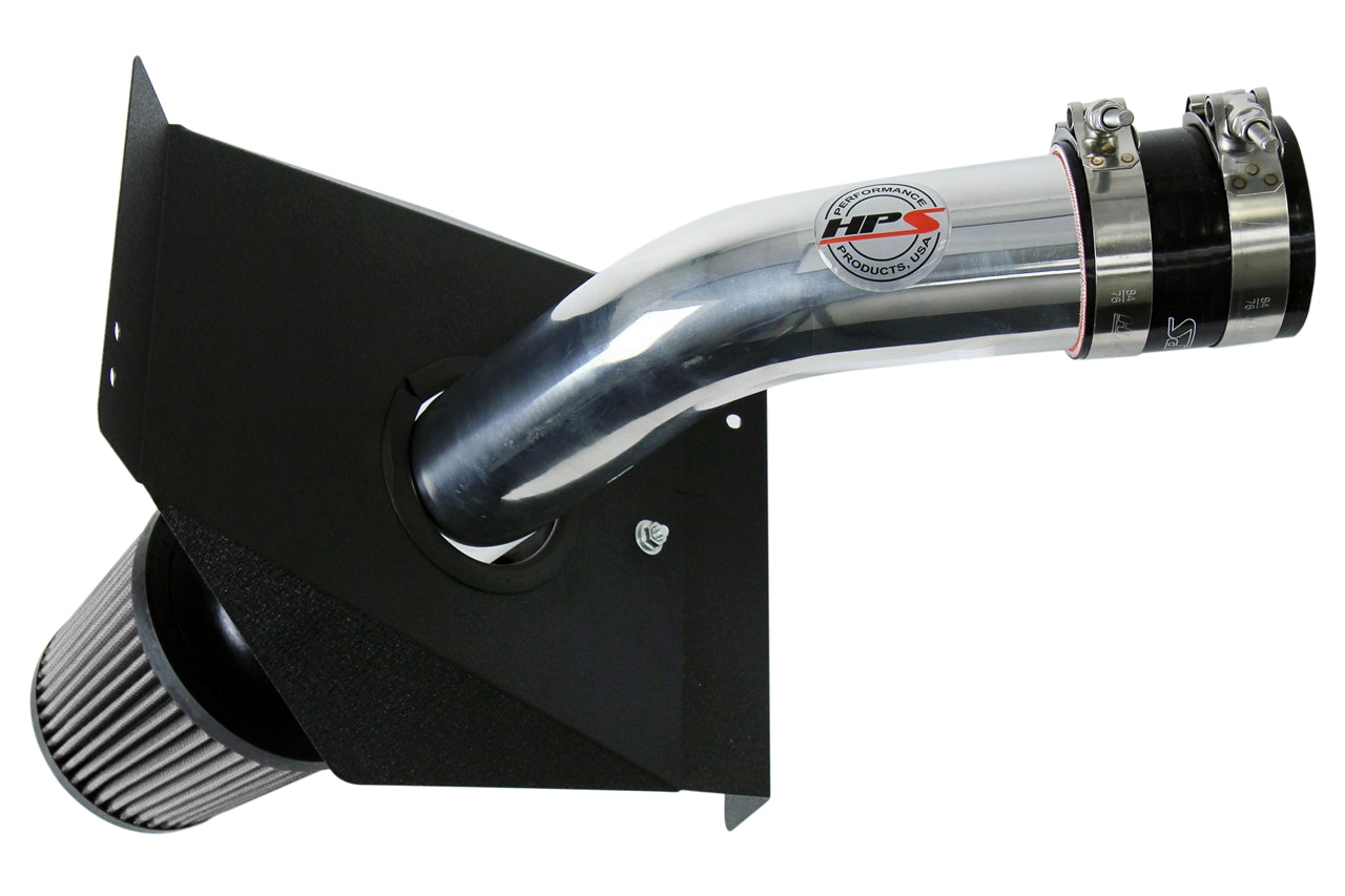 HPS Performance Cold Air Intake Kit Polished 837-573P