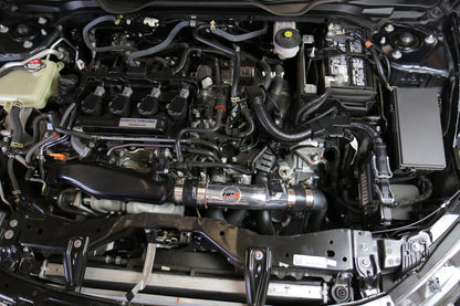HPS Performance Cold Air Intake Kit, Polished, 837-602P