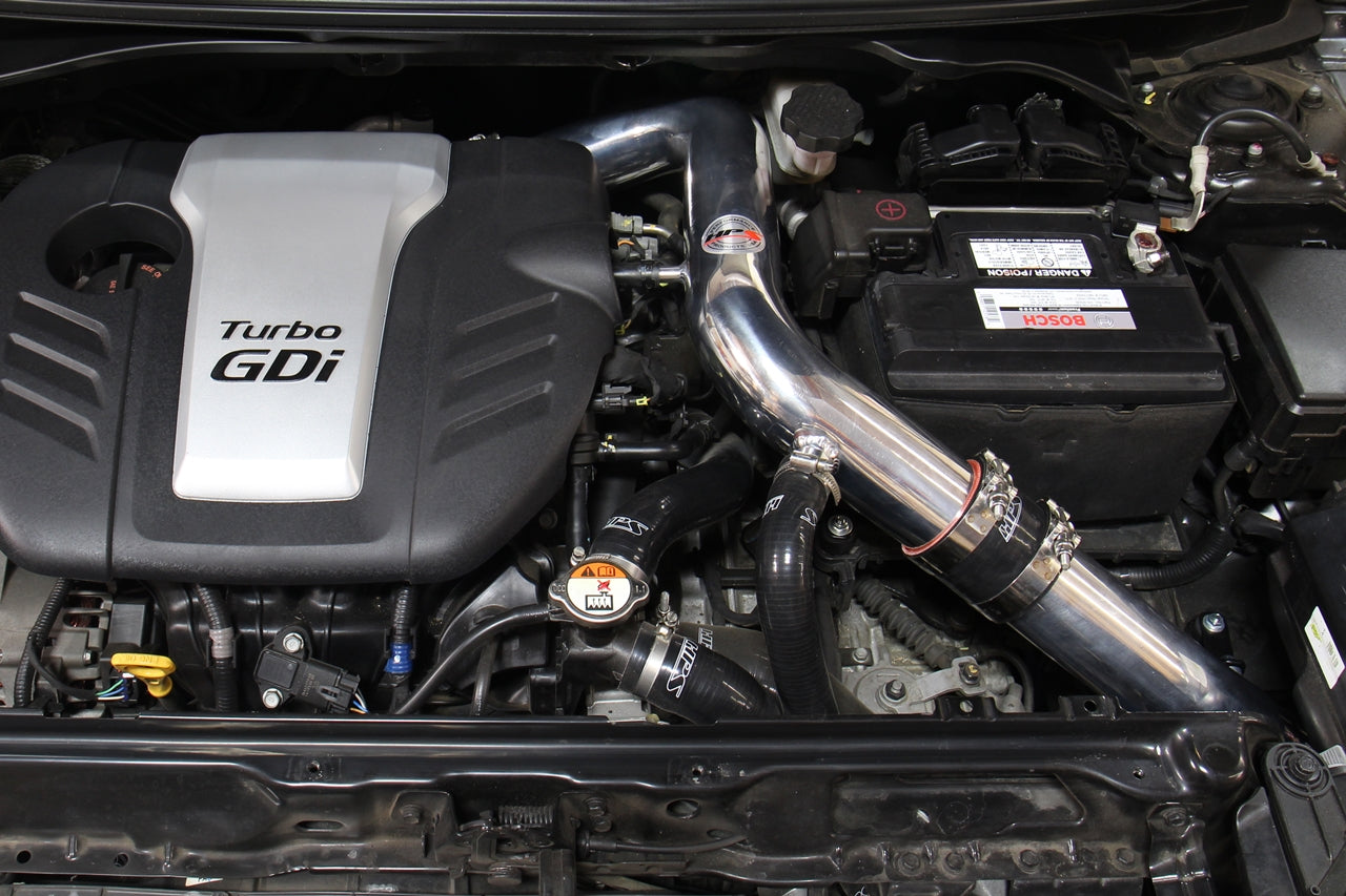 HPS Performance Cold Air Intake Kit, Black, 837-605WB