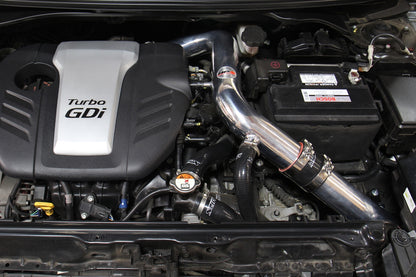 HPS Performance Cold Air Intake Kit, Red, 837-605R