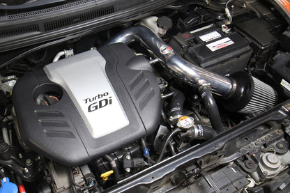 HPS Performance Cold Air Intake Kit, Polished, 837-605P