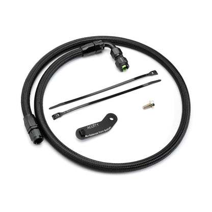 ACUiTY Instruments '-6 AN Centerfeed Fuel Line for Various K-Series Applications