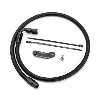 ACUiTY Instruments '-6 AN Centerfeed Fuel Line for Various K-Series Applications