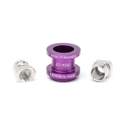 ACUITY Instruments Shift Boot Collar Upgrade (Satin Purple Aluminum Finish)