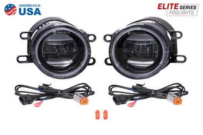 Diode Dynamics Elite Series Type B Fog Lamps - White (Pair)