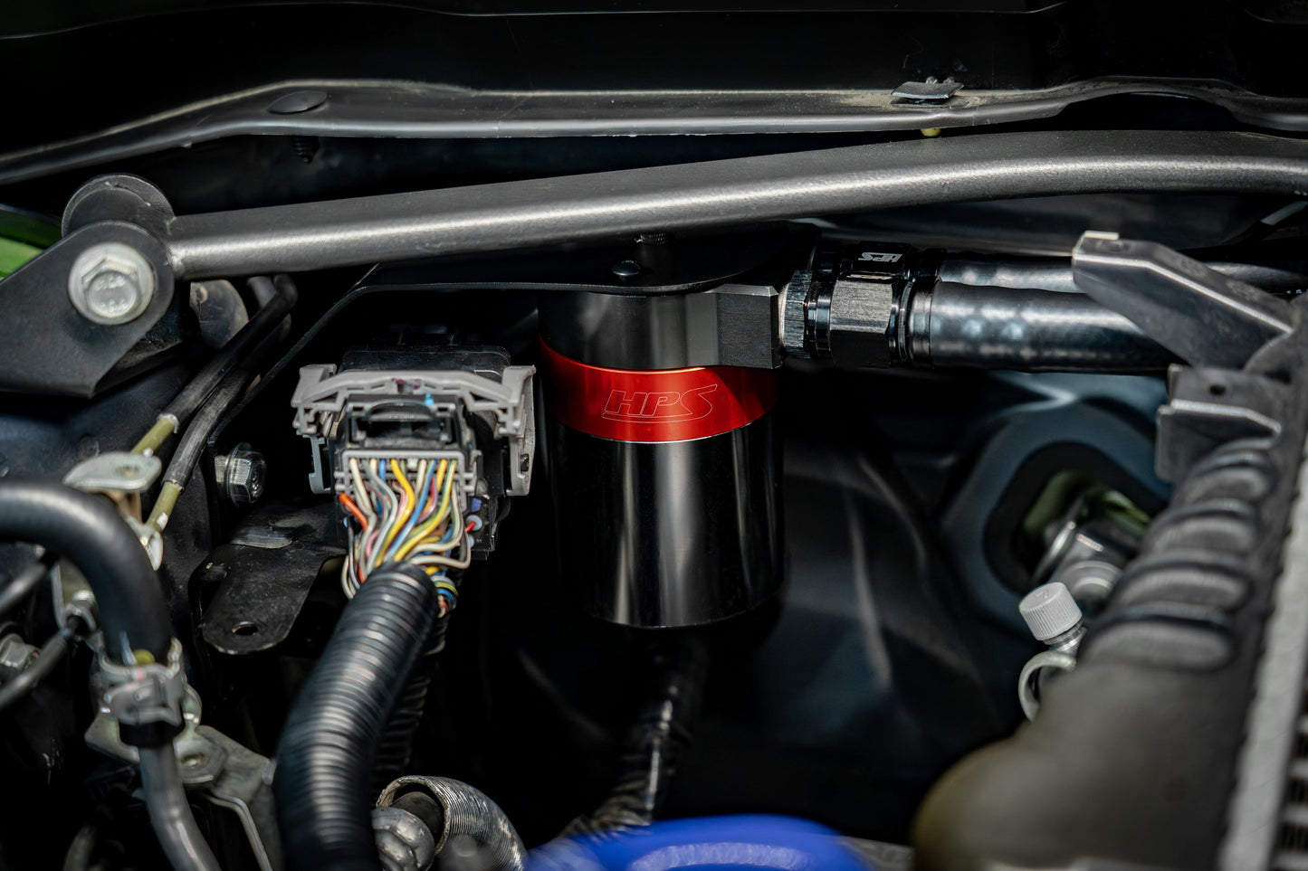 HPS Performance Billet Aluminum Oil Catch Can Kit 860-004