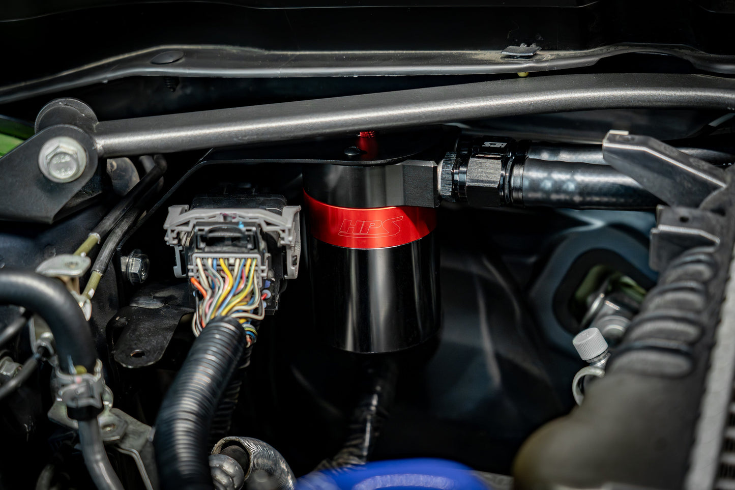 HPS Performance Billet Aluminum Oil Catch Can Kit 860-004