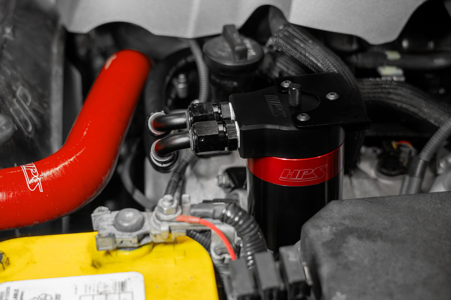 HPS Performance Billet Aluminum Oil Catch Can Kit 860-005