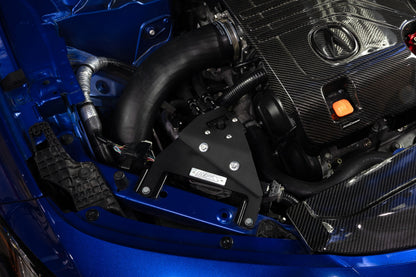 HPS Performance Billet Aluminum Oil Catch Can Kit, Blue, 860-017BL