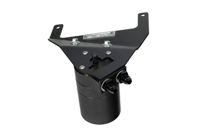 HPS Performance Billet Aluminum Oil Catch Can Kit, Black, 860-017WB