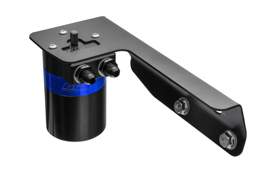 HPS Performance Billet Aluminum Oil Catch Can Kit Blue 860-021BL