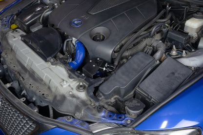 HPS Performance Billet Aluminum Oil Catch Can Kit, Blue, 860-025BL