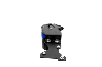 HPS Performance Billet Aluminum Oil Catch Can Kit, Blue, 860-025BL