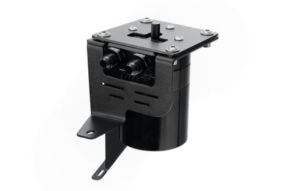 HPS Performance Billet Aluminum Oil Catch Can Kit, Black, 860-027WB
