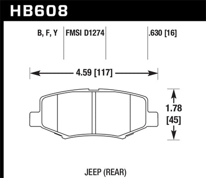 Hawk HPS Street Brake Pads