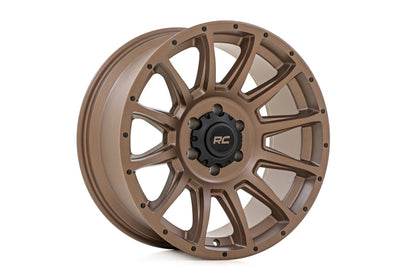 Rough Country 90 Series Wheel | One-Piece | Bronze | 20x10 | 5x5 | -25mm