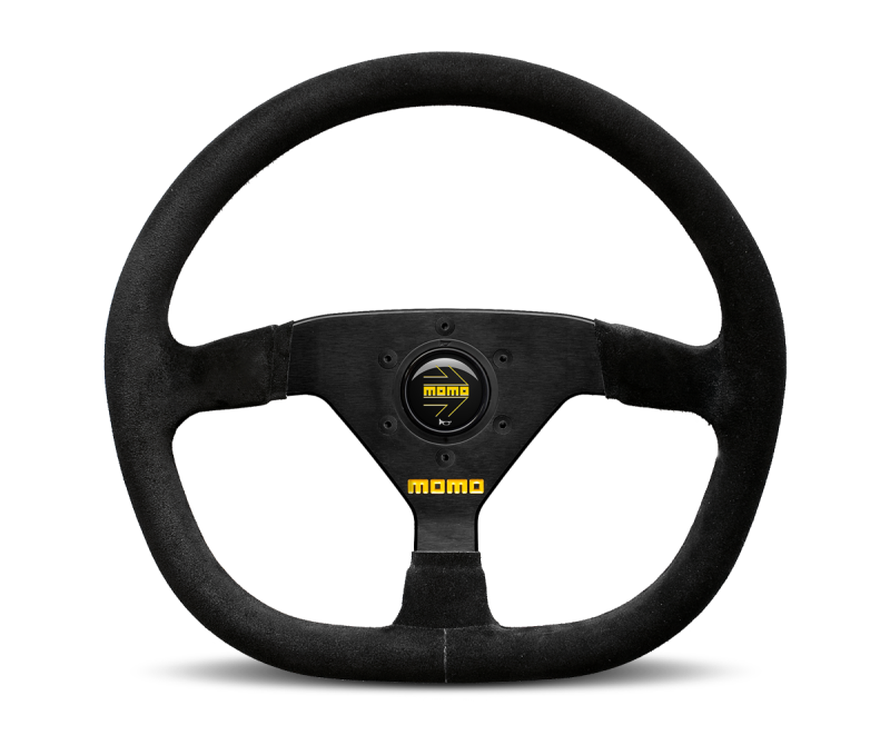 Momo MOD88 Steering Wheel 350 mm -  Black Suede/Black Spokes