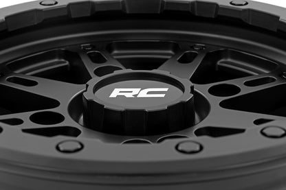Rough Country 94 Series Wheel | UTV | Matte Black | 14x7 | 4-137 | +10mm