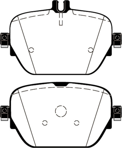 EBC 2019+ Mercedes-Benz CLS53 AMG (C257) 3.0L Turbo Redstuff Rear Brake Pads