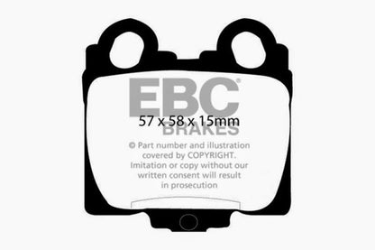 EBC 98-05 Lexus GS300 3.0 Redstuff Rear Brake Pads