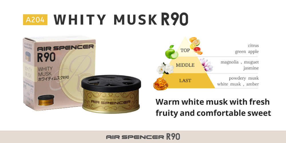 Eikosha Air Spencer Cartridge - A204 Whity Musk R90