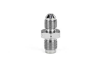 HPS Performance Steel M10 x 1.00 Inverted Flare to AN-3 Adapter AN306-05-4ST