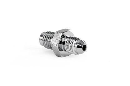 HPS Performance Steel M10 x 1.00 Inverted Flare to AN-3 Adapter AN306-05-4ST