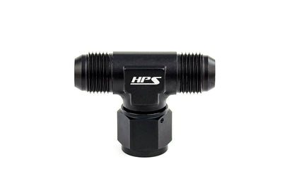 HPS Performance -10 AN Aluminum Tee Adapter with Female on Side AN9251-10