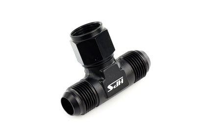 HPS Performance -3 AN Aluminum Tee Adapter with Female on Side AN9251-3