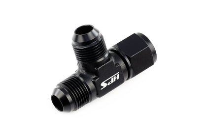 HPS Performance -8 AN Aluminum Tee Adapter with Female on Run AN9261-8