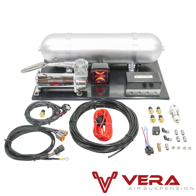 Air Struts w/ VERA AccuAir e+ Connect Pressure 09-17 Lexus LS460 08-16 Lexus LS600h D2 Racing