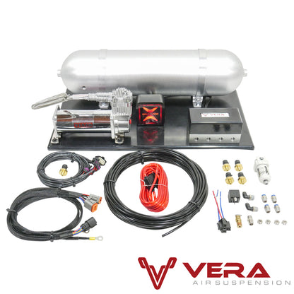 Air Struts w/ VERA AccuAir e+ Connect Pressure 09-17 Lexus LS460 08-16 Lexus LS600h D2 Racing