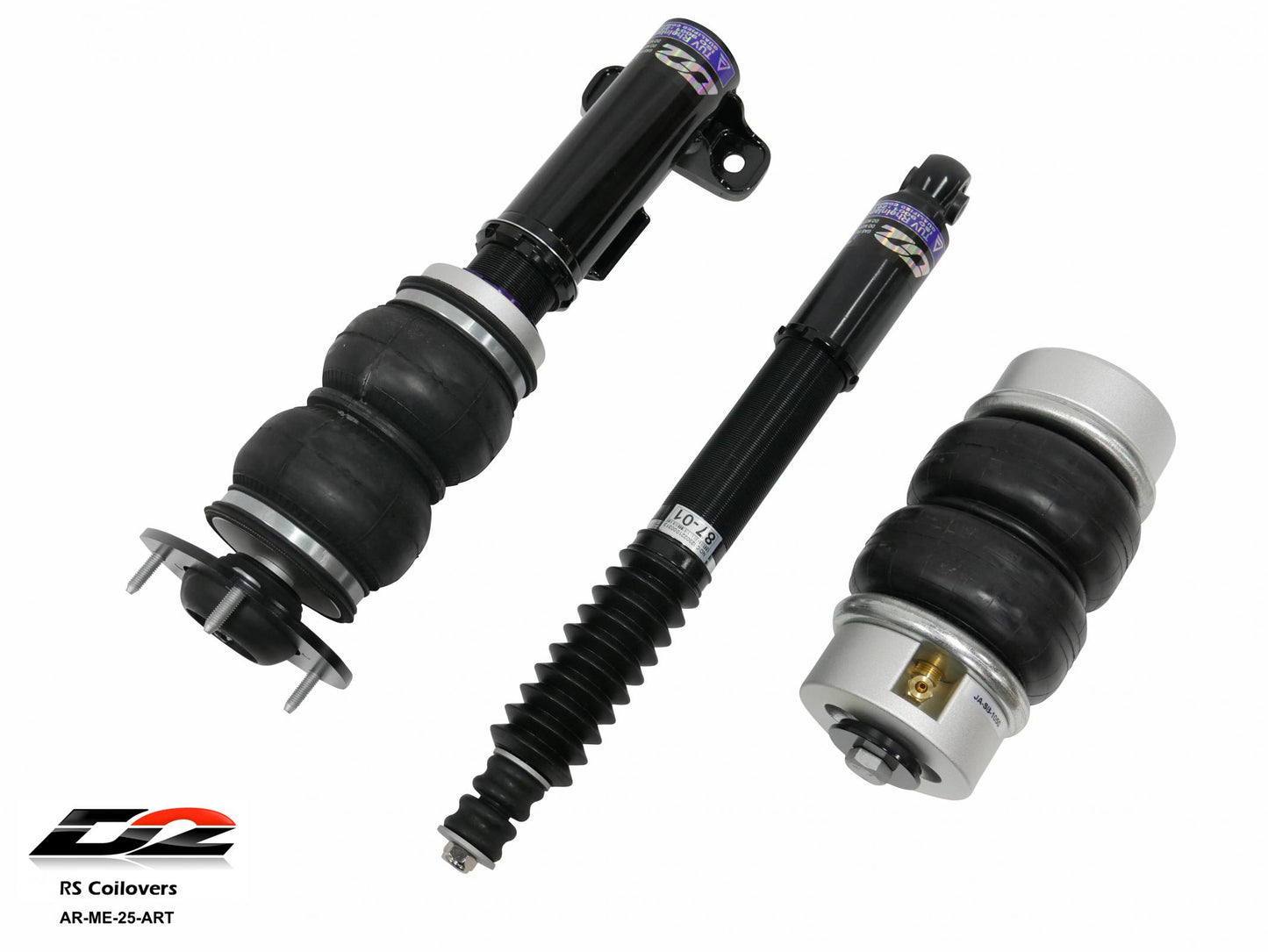 Air Struts w/ VERA Evo Bluetooth Management 84-89 Mercedes Benz 190D 84-93 Mercedes Benz 190E D2 Racing