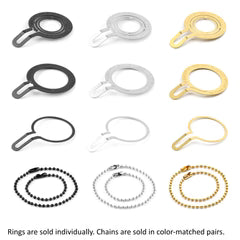 ACUiTY Instruments Shift Knob Charm Rings and Charm Chains