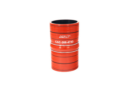 HPS 4 inch Silicone Air Intake Hump Hose with 7.5 inch length compatible with Caterpillar engine part number 268-4743